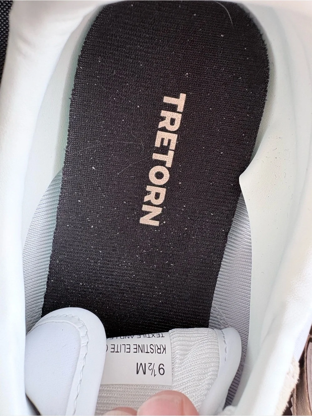 Tretorn White and Beige Classic Runner